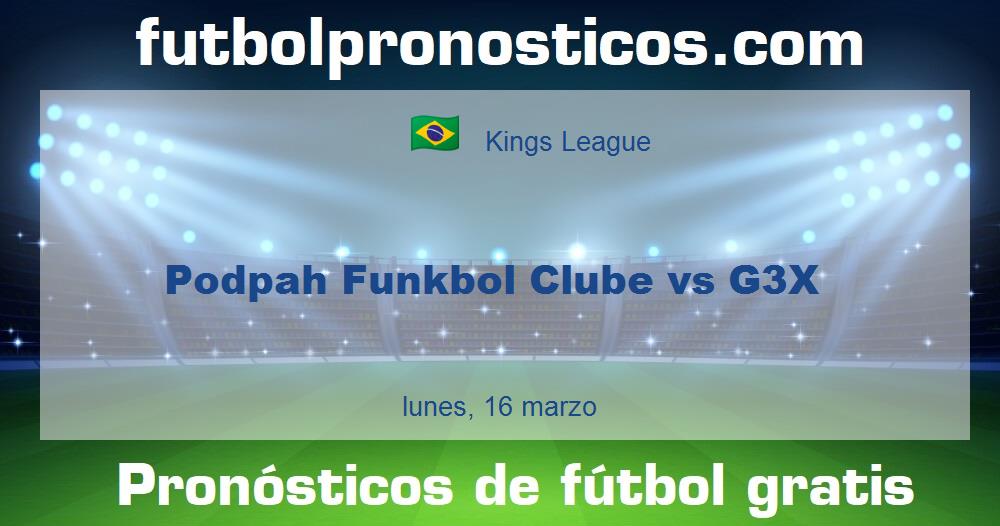 Podpah Funkbol Clube vs G3X