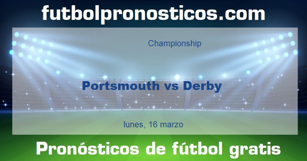 Portsmouth vs Derby Portsmouth vs Derby