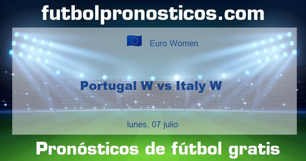 Portugal W vs Italy W Portugal W vs Italy W