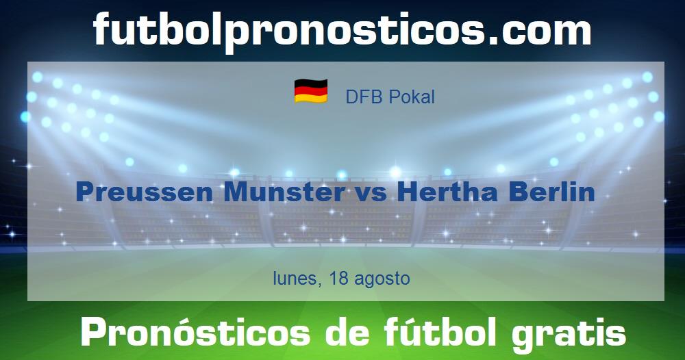 Preussen Munster vs Hertha Berlin