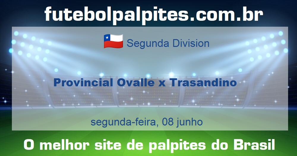 Provincial Ovalle x Trasandino Provincial Ovalle x Trasandino