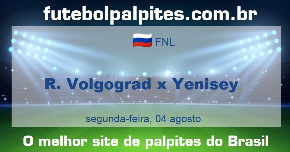 R. Volgograd x Yenisey R. Volgograd x Yenisey