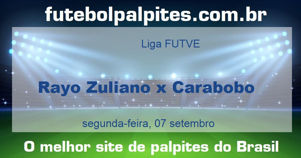 Rayo Zuliano x Carabobo Rayo Zuliano x Carabobo