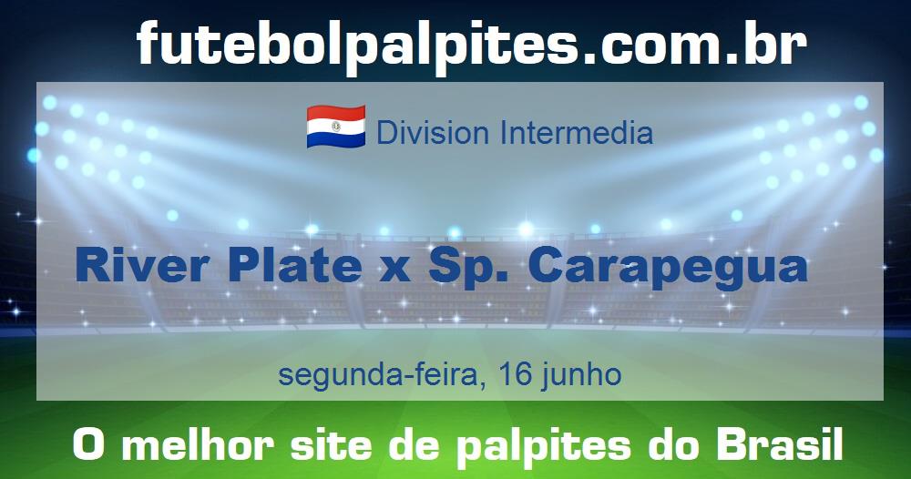 River Plate x Sp. Carapegua River Plate x Sp. Carapegua