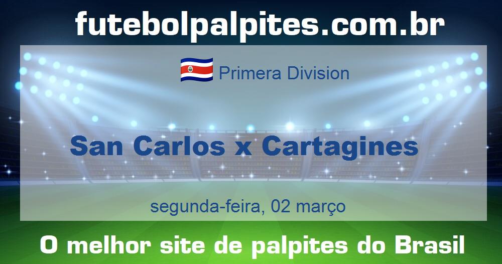 San Carlos x Cartagines