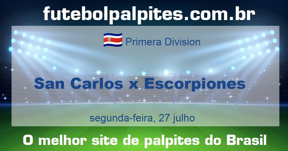 San Carlos x Escorpiones