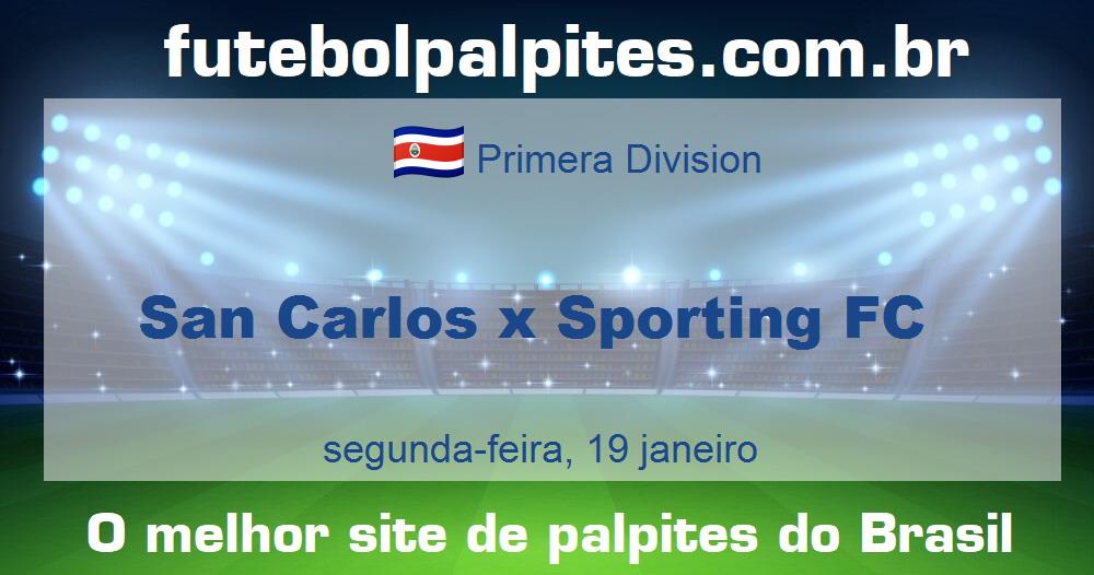 San Carlos x Sporting FC