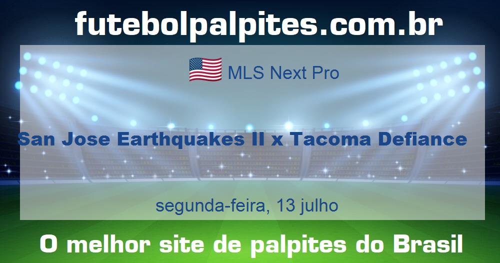 San Jose Earthquakes II x Tacoma Defiance San Jose Earthquakes II x Tacoma Defiance