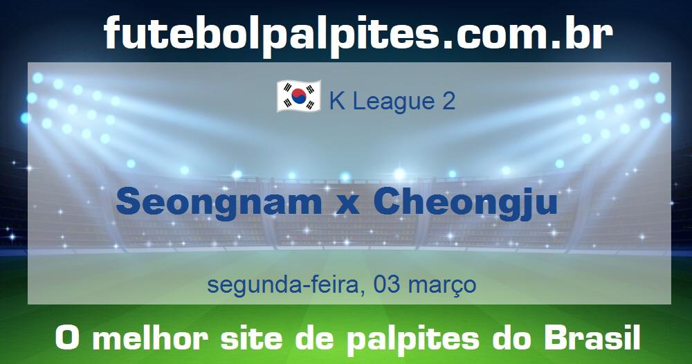 Seongnam x Cheongju