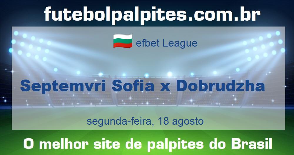 Septemvri Sofia x Dobrudzha