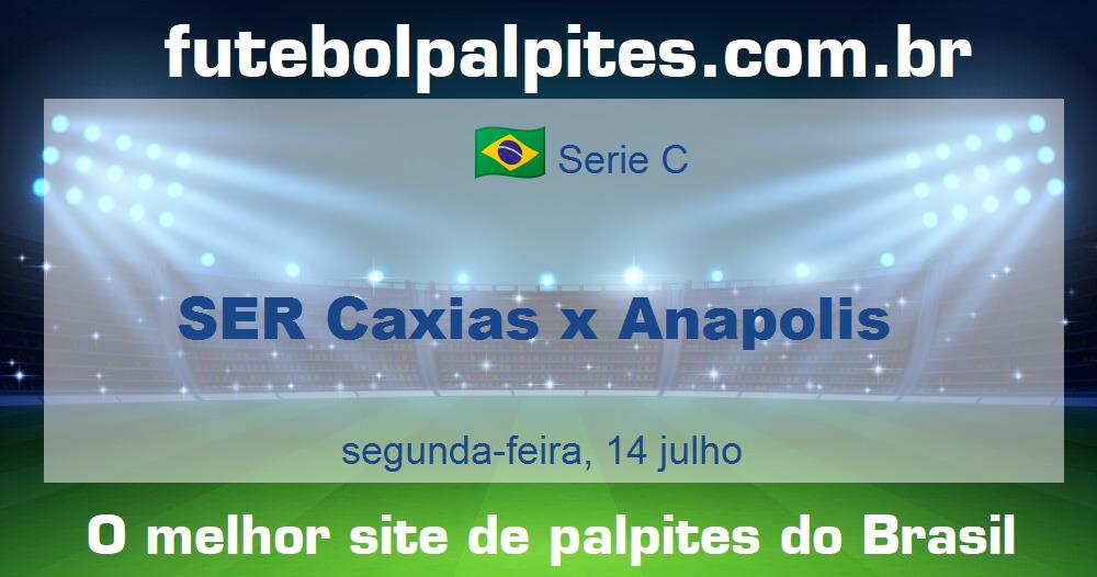 SER Caxias x Anapolis