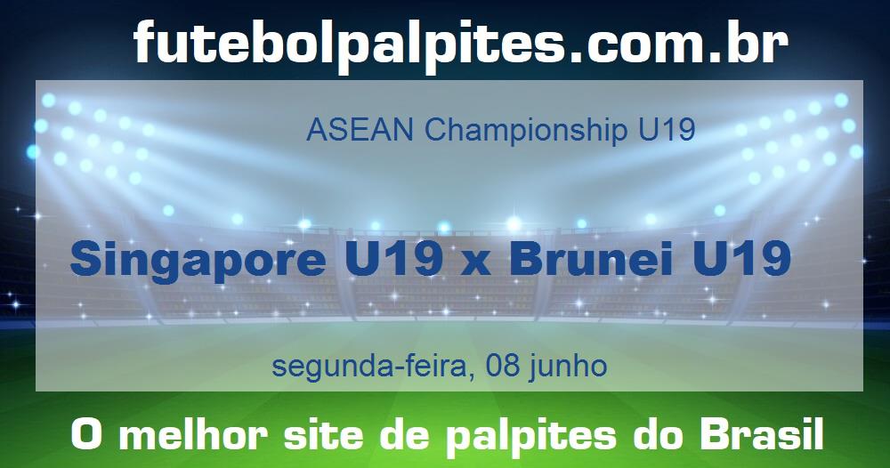 Singapore U19 x Brunei U19 Singapore U19 x Brunei U19