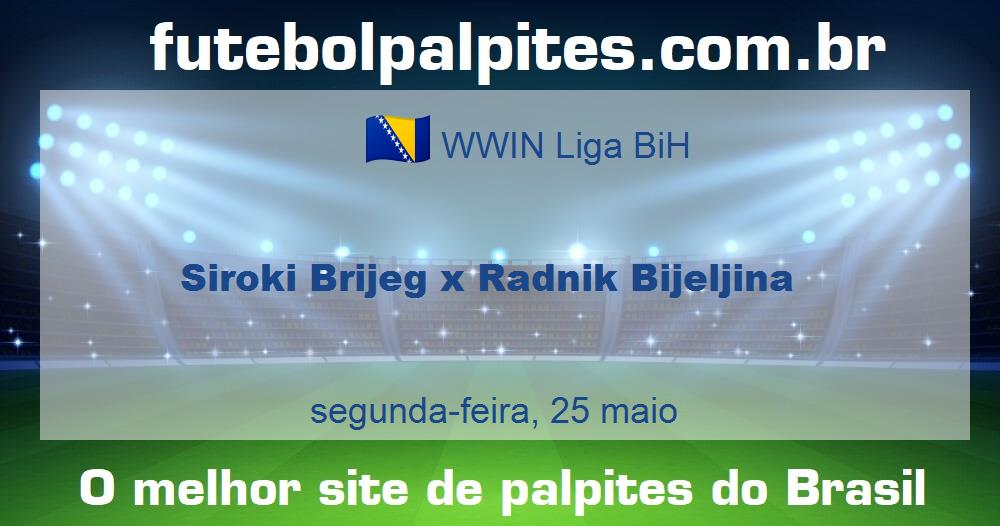Siroki Brijeg x Radnik Bijeljina Siroki Brijeg x Radnik Bijeljina