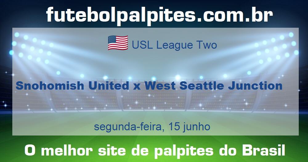 Snohomish United x West Seattle Junction