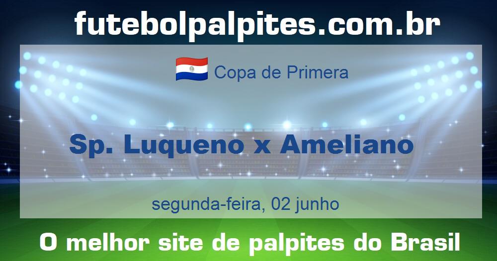 Sp. Luqueno x Ameliano Sp. Luqueno x Ameliano