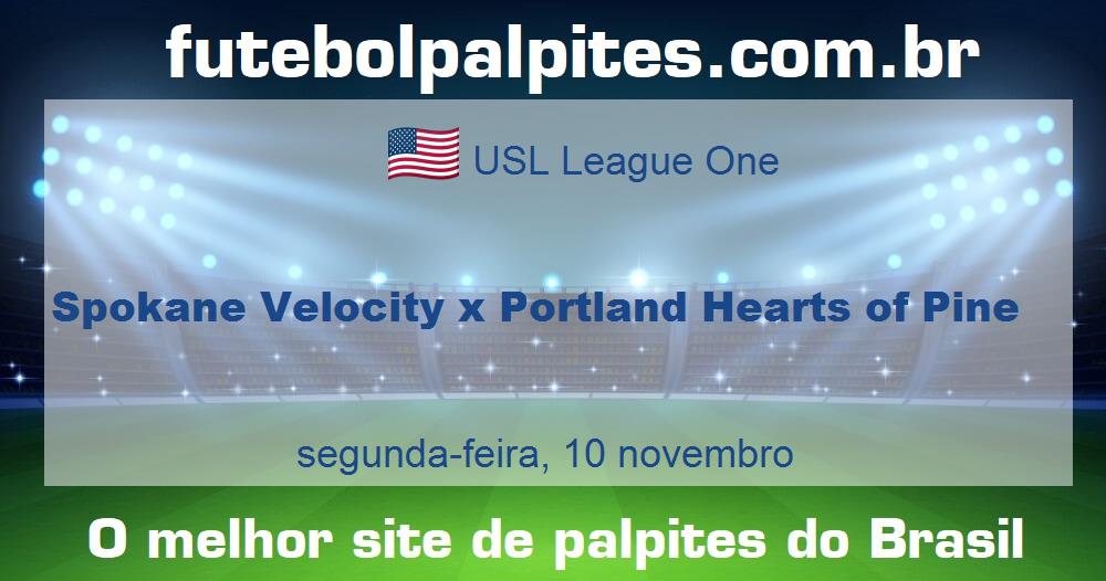 Spokane Velocity x Portland Hearts of Pine