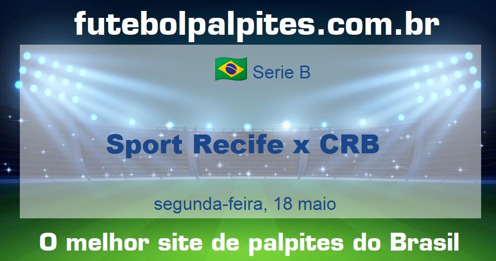 Sport Recife x CRB Sport Recife x CRB