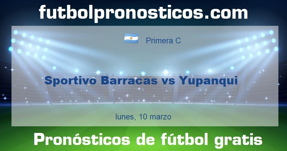 Sportivo Barracas vs Yupanqui