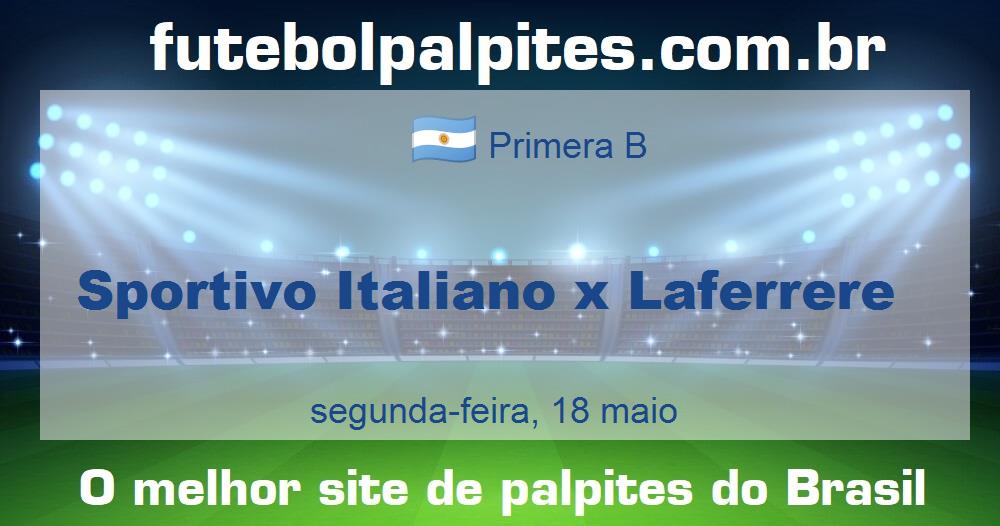 Sportivo Italiano x Laferrere Sportivo Italiano x Laferrere