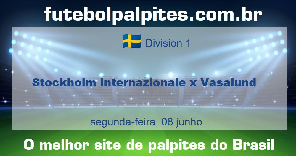 Stockholm Internazionale x Vasalund Stockholm Internazionale x Vasalund