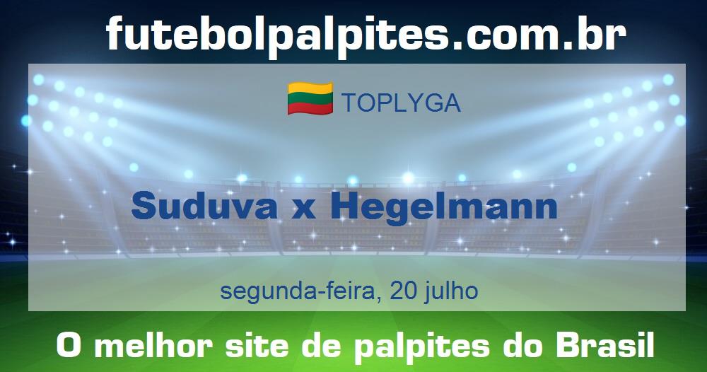Suduva x Hegelmann Suduva x Hegelmann