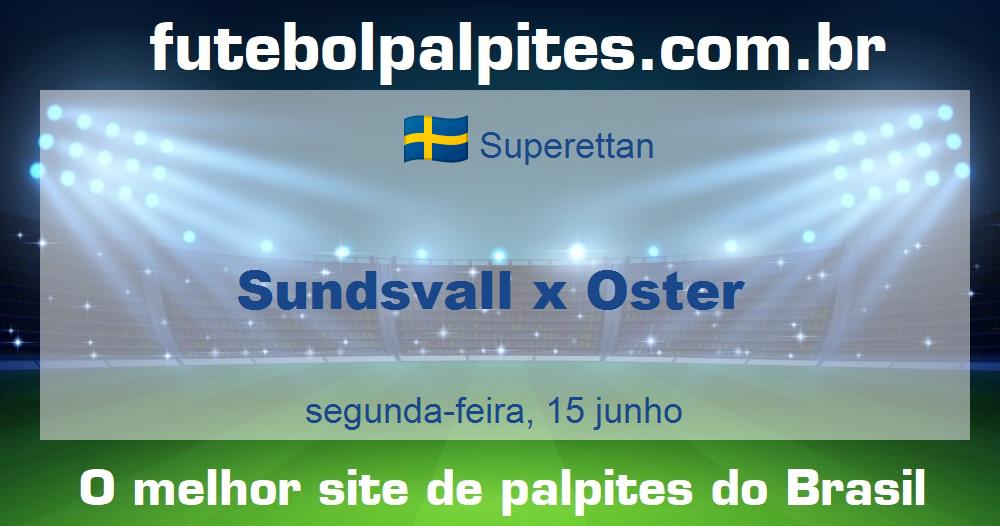 Sundsvall x Oster Sundsvall x Oster