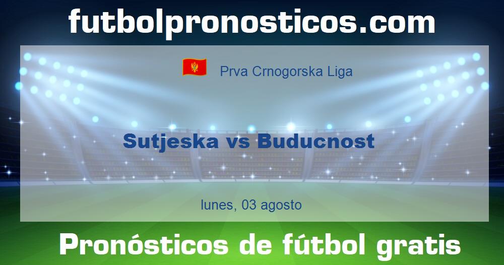 Sutjeska vs Buducnost Sutjeska vs Buducnost