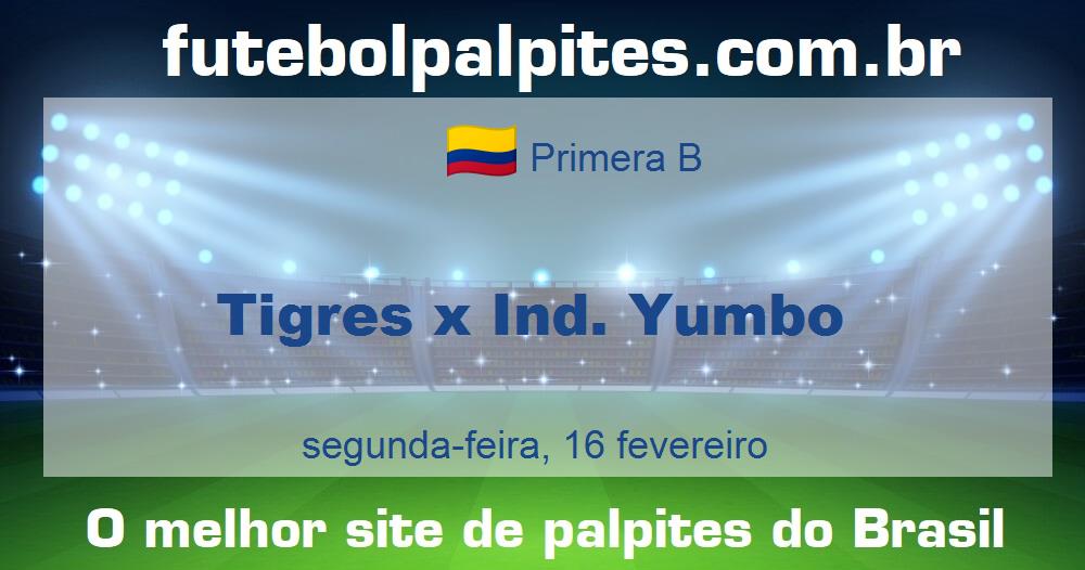 Tigres x Ind. Yumbo Tigres x Ind. Yumbo