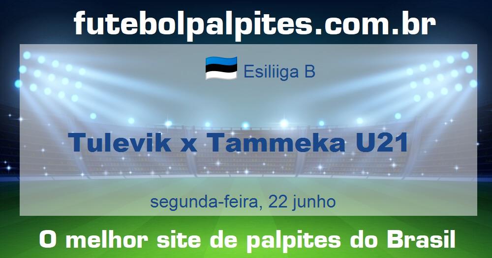 Tulevik x Tammeka U21 Tulevik x Tammeka U21