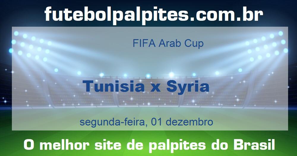 Tunisia x Syria
