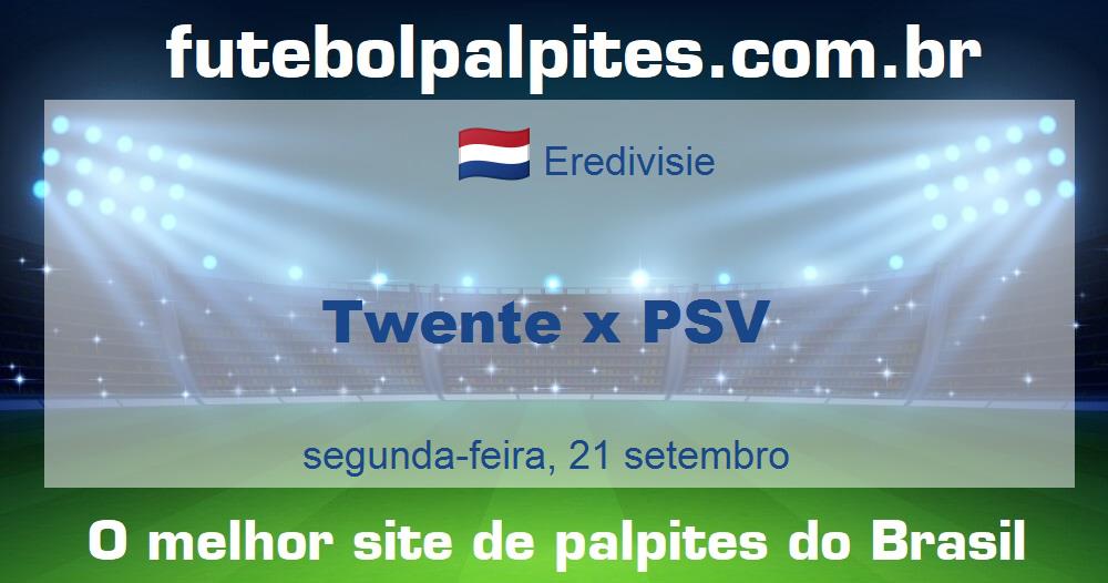 Twente x PSV Twente x PSV