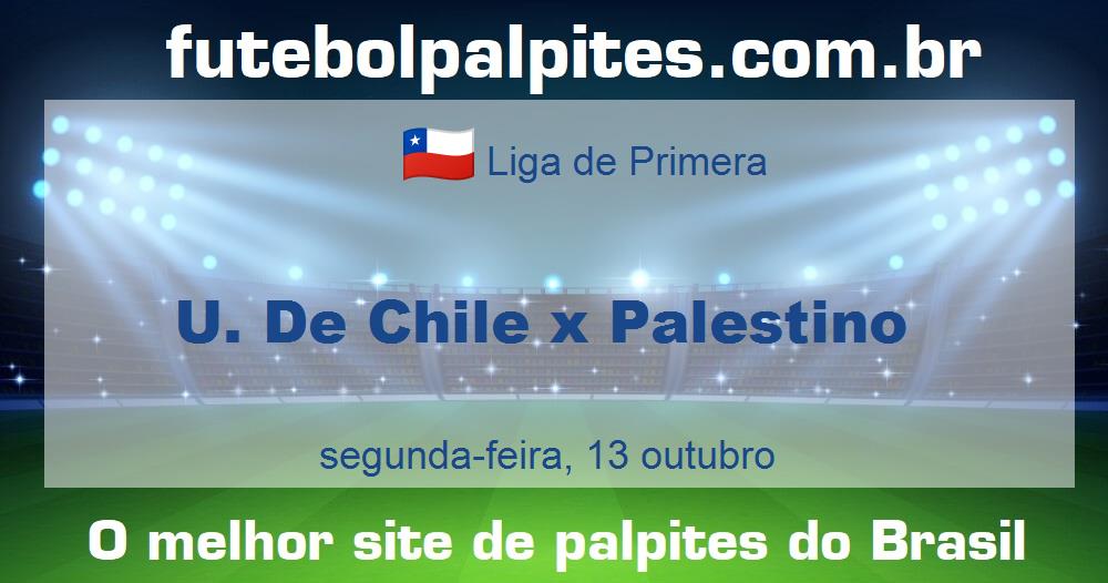 U. De Chile x Palestino