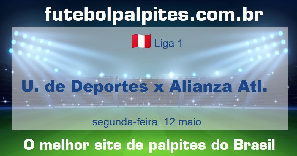 U. de Deportes x Alianza Atl. U. de Deportes x Alianza Atl.