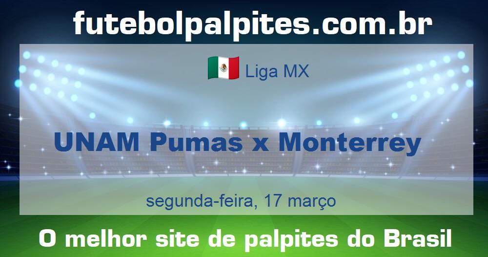 UNAM Pumas x Monterrey