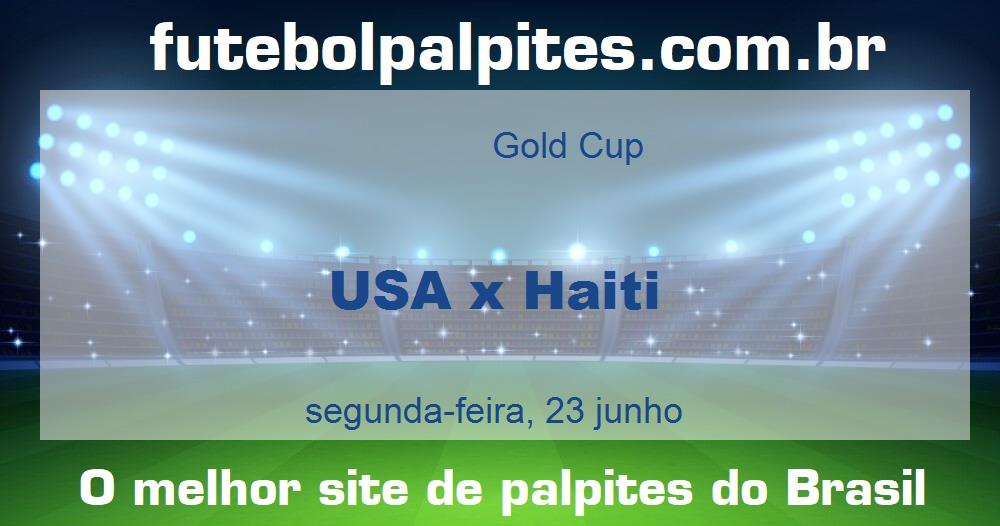 USA x Haiti USA x Haiti