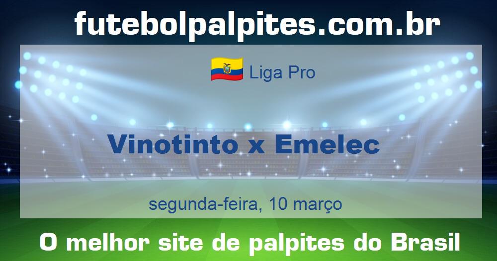 Vinotinto x Emelec