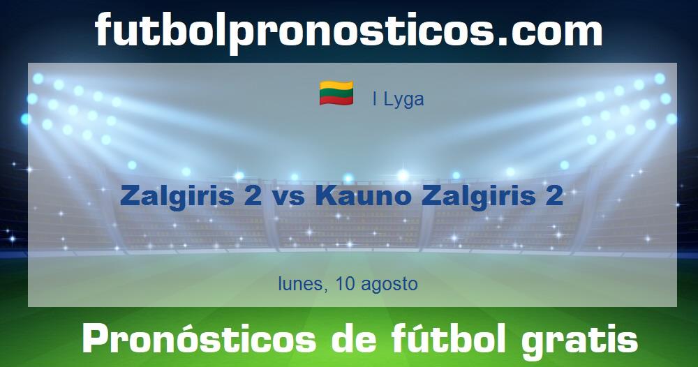 Zalgiris 2 vs Kauno Zalgiris 2