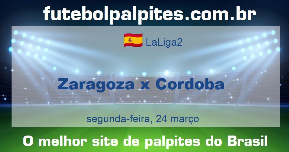 Zaragoza x Cordoba