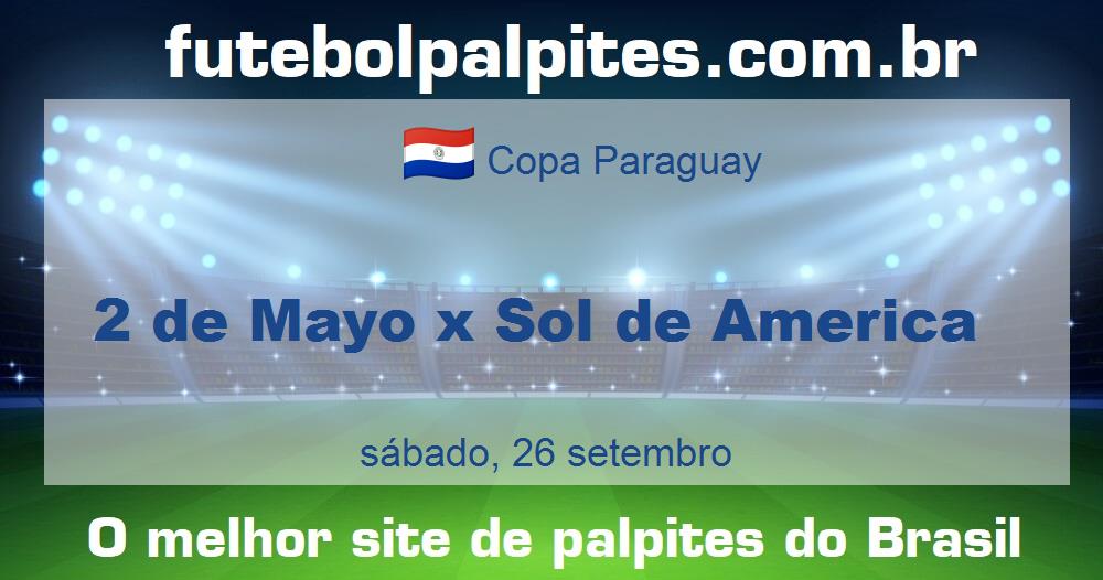 2 de Mayo x Sol de America 2 de Mayo x Sol de America