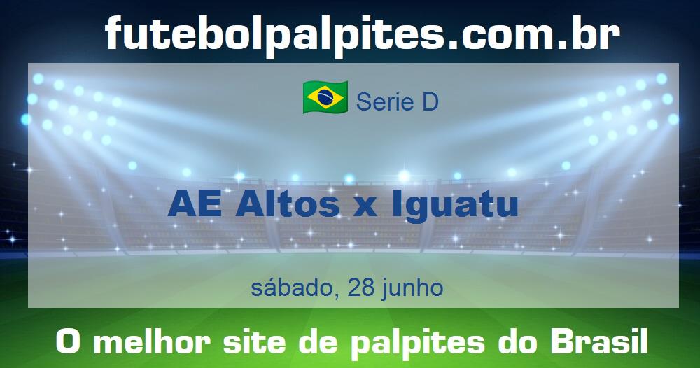 AE Altos x Iguatu AE Altos x Iguatu