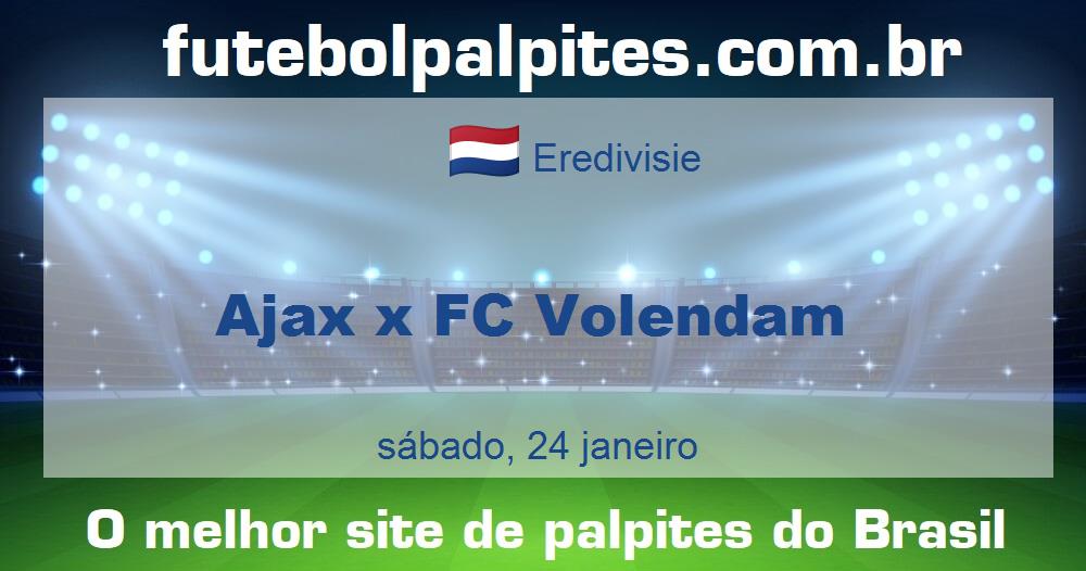 Ajax x FC Volendam