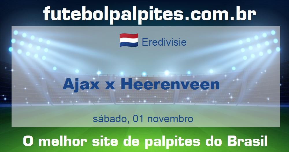 Ajax x Heerenveen Ajax x Heerenveen