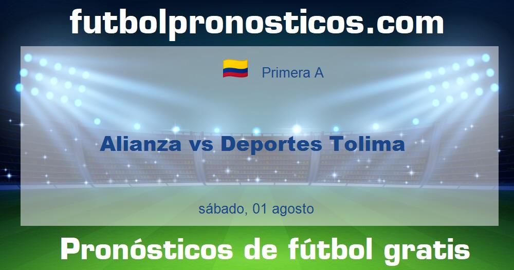Alianza vs Deportes Tolima