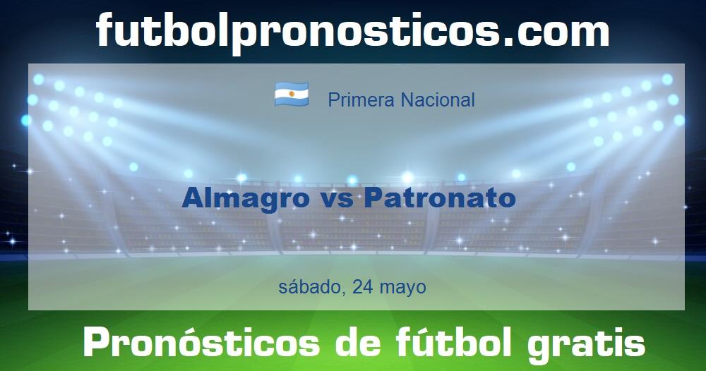 Almagro vs Patronato Almagro vs Patronato