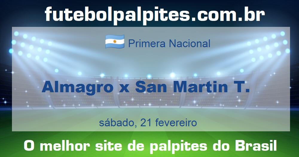 Almagro x San Martin T. Almagro x San Martin T.