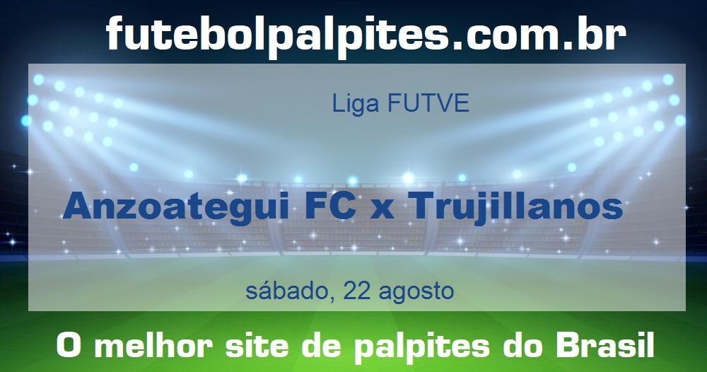 Anzoategui FC x Trujillanos Anzoategui FC x Trujillanos