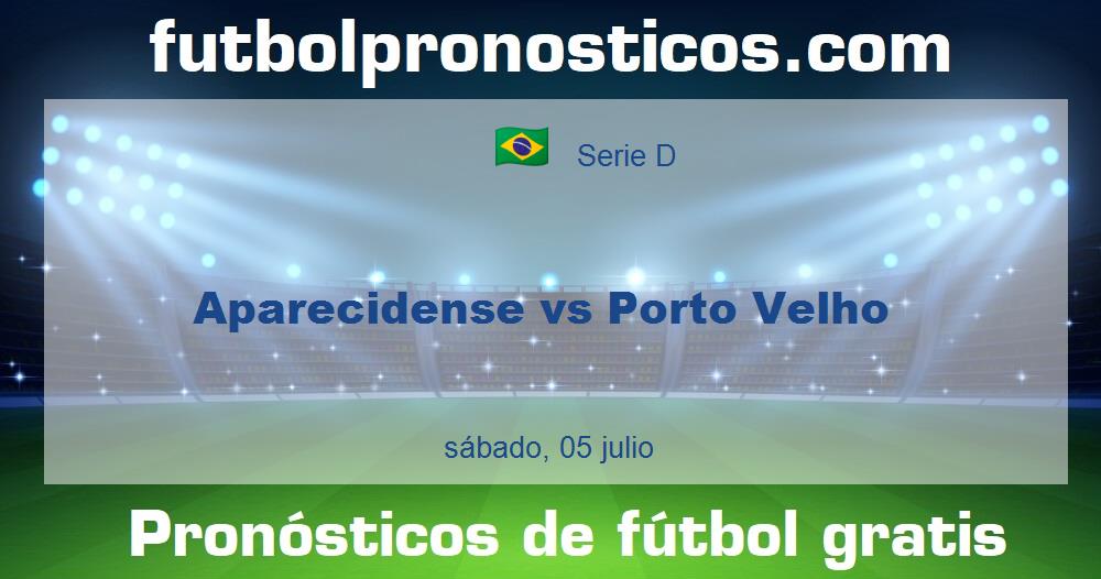 Aparecidense vs Porto Velho Aparecidense vs Porto Velho