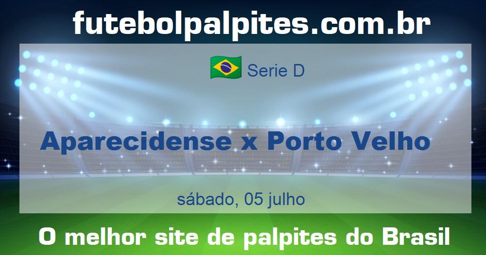 Aparecidense x Porto Velho Aparecidense x Porto Velho
