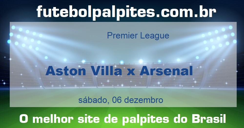 Aston Villa x Arsenal