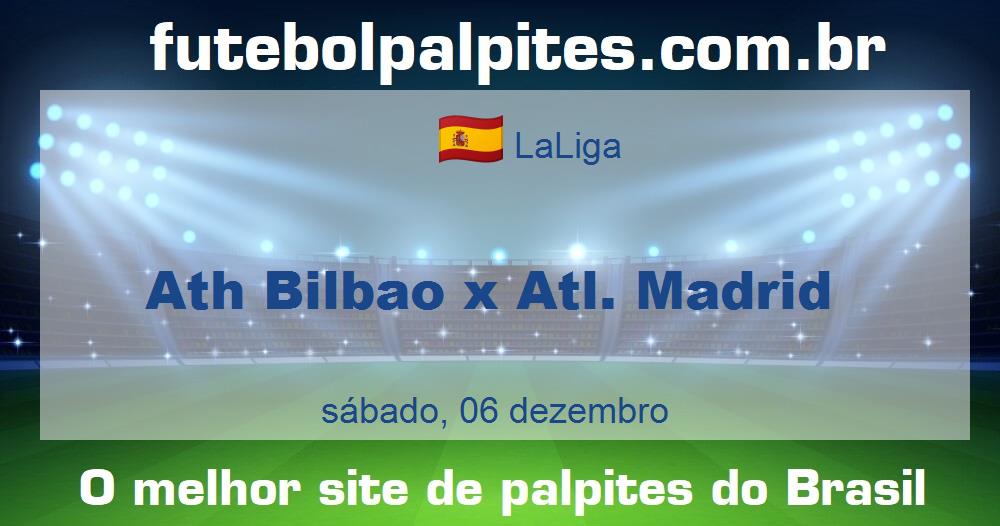 Ath Bilbao x Atl. Madrid Ath Bilbao x Atl. Madrid
